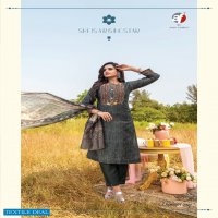 Anju Insta Girl Vol-3 Wholesale Kurti Pant With Heavy Dupatta Catalogs