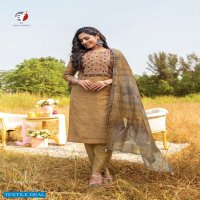 Anju Insta Girl Vol-3 Wholesale Kurti Pant With Heavy Dupatta Catalogs