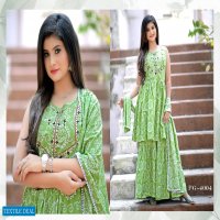 Fashion Galleria Naaz Wholesale Top Sharara Dupatta Readymade Collection