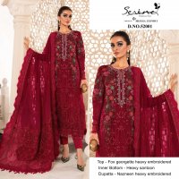 SERINE MEGHA EXPORTS MARIA B CHIFFONS VOL 2 GEORGETTE EMBROIDERY PAKISTANI SUIT