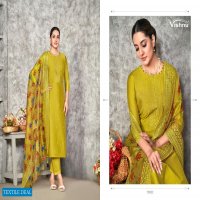 Vishnu Safeena Vol-2 Wholesale Pure Silk With Work Dress Material