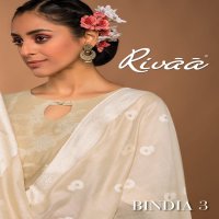 Rivaa Bindiya Vol-3 Wholesale Pure Cotton Banarasi Jacquard Dress Material