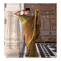 Vallabhi Sariska Wholesale Georgette Viscose Border Indian Sarees