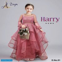 Arya Harry Gown Childen Gown Wholesale Children Gown Catalogs