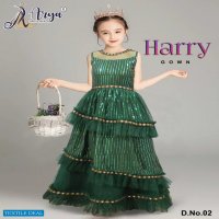Arya Harry Gown Childen Gown Wholesale Children Gown Catalogs