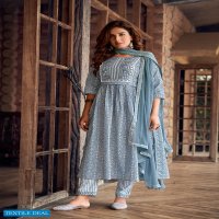 Parra khoobsurat Wholesale Fully Stitched Nayra Cut Salwar Suits