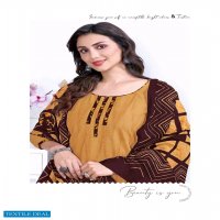 DR Suit Kaccha Badam Vol-2 Wholesale Pure Cotton Printed Dresses