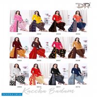 DR Suit Kaccha Badam Vol-2 Wholesale Pure Cotton Printed Dresses