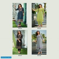 SAARVI VOL 1 BY RANGJYOT RAYON KURTI WITH PANT CATALOGUE