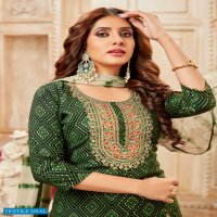 NAVKAR SANA READYMADE RAYON PRINTED LADIES SUITS