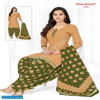 Shree Ganesh Hansika Vol-16 Wholesale Pure Cotton Patiyala Printed Dress