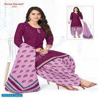 Shree Ganesh Hansika Vol-16 Wholesale Pure Cotton Patiyala Printed Dress