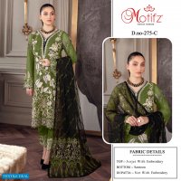 Motifz D.no 275 Wholesale Pakistani Concepts Salwar Suits