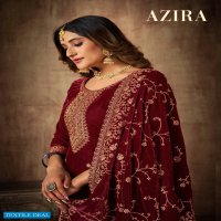AZIRA BY SARGAM VELVET WINTER EXCLUSIVE FANCY SUIT WHOLESALER