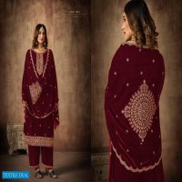 DASTOOR BY SARGAM VELVET WINTER FANCY SALWAR KAMEEZ