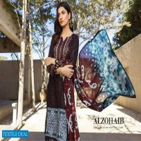 Alzohaib Anum Lawn Vol-3 Wholesale Pakistani Catalogs