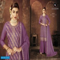 Kalarang Pratiksha Wholesale Pure Muslin Dola Jacquard With Work Dress Material