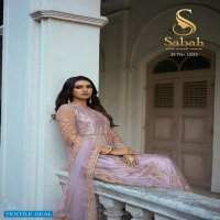 Sabah Ruksaar Wholesale Heavy Butterfly Net Designer Salwar Suits