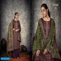 Romani Afreen Wholesale Pure Pashmina Spune With Exclusive Work Dress Material