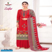 Vandana Zulfat Vol-1 Wholesale All Cotton Fabrics Dress Material