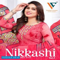 Vandana Nikkashi Vol-3 Wholesale Indo Cotton Printed Dress Material
