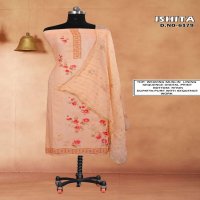 ISHITA BY KALARANG WEAVING MUSLIN FANCY DRESS MATERIALS