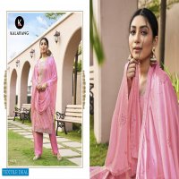 Kalarang Divyanka Wholesale Pure Muslin Dola Jacquard With Work Dress Material