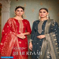 MEHERBAAN BY BELLIZA VISCOSE DOLA JACQUARD DESIGNER SALWAR KAMEEZ