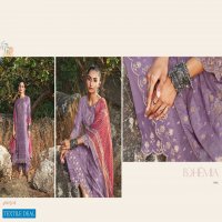 Jay Vijay Bohemia Wholesale Pure Moga Silk Jacquard Work Designer Suits
