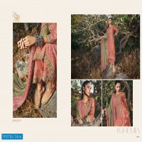 Jay Vijay Bohemia Wholesale Pure Moga Silk Jacquard Work Designer Suits