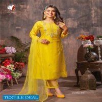 Anju Vastra Vol-2 Wholesale Kurti Pant With Dupatta Collection