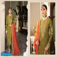 Maria B Sateen 2023 Winter Designer Collection Pakistani Suits