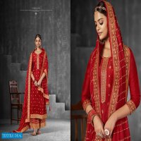 Sargam Shagun Wholesale Pure Viscose Russian Jacquard Straight Salwar Suits