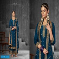 Sargam Shagun Wholesale Pure Viscose Russian Jacquard Straight Salwar Suits