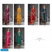 Sargam Shagun Wholesale Pure Viscose Russian Jacquard Straight Salwar Suits