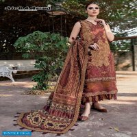 Gul Aahmed Minhal Wholesale Exclusive Lawn Collection Dress Material