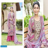 Fourdots Shivangi Wholesale Pure Natural Crepe With Handwork Dress Material