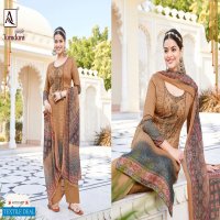 Alok Jamdani Wholesale Pure Zam Digital Print With Fancy Work Dress Material