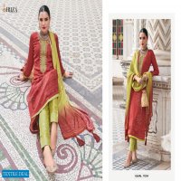Ibiza Ejlaal Wholesale Pure Gajji Silk With Embroidery Work Salwar Suits