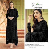 SIMRA PRESENT D NO 10 GEORGETTE PAKISTANI DESIGNER FANCY SUITS