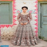 KB-1066 Wholesale Birdal Anarkali Gown Catalogue