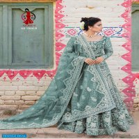 KB-1066 Wholesale Birdal Anarkali Gown Catalogue