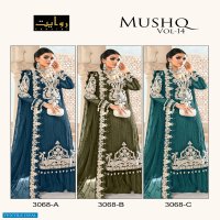 Rawayat Mushq Vol-14 Wholesale Pakistani Concept Pakistani Suits