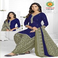 JT Amiras Vol-8 Wholesale Pure Cotton Patiyala Dress Material