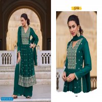 AJRAA HIVA VOL 3 GEORGETTE WORK NYRA CUT READYMADE 3 PIECE DRESSES