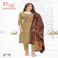 Balaji Nikhaar Wholesale Pure Cotton Regular Wear Dress Material
