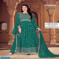 SENORITA BY KALARANG VICHITRA SILK PLAZZO STYLE SUIT WHOLESALER