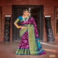 SIDDHANTH WEAVES GREENCHILI COTTON FANCY ETHNIC SAREES AT BEST RATE