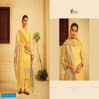 Kesari Alisha Wholesale Print Cotton Lawn With Abla Work Dress Material