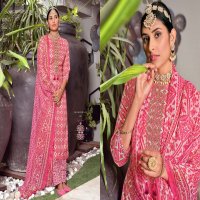 Radha Fab Saloni Wholesale Cotton Slub Print With Embroidery Work Dress Material